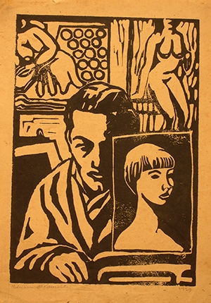 Xilografia su Carta - 35x25 - 1959